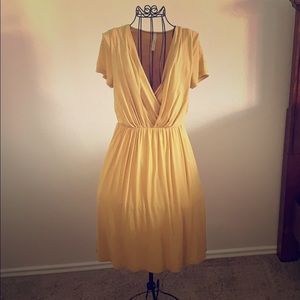 Beautiful Mustard colored Dress